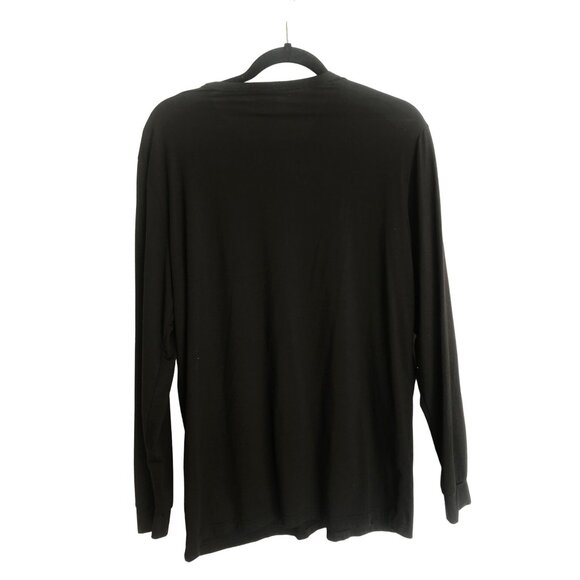 32 DEGREES - MENS BLACK LONG SLEEVE CREW NECK PULLOVER SHIRT SIZE LARGE - Picture 2 of 6